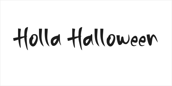 Holla Halloween Logo