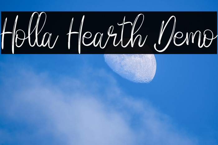 Holla Hearth Demo Example 1