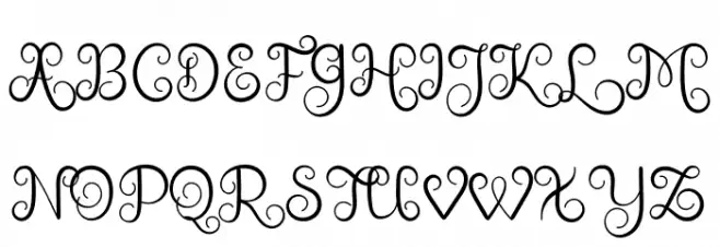 Holla Kalsa Schriftart Groß