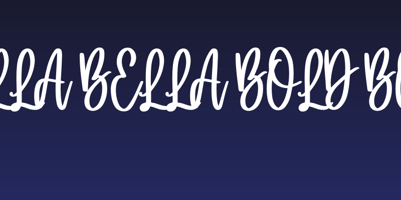 Holla bella bold Bold Social Header
