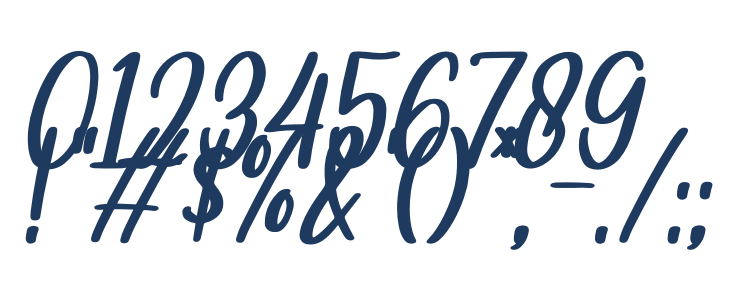 Holla bella bold italic Bold Italic Other Characters