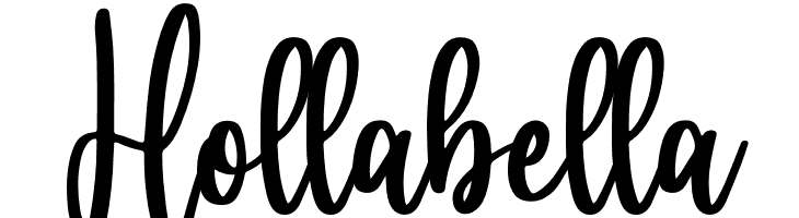 Holla bella  Frei Schriftart Herunterladen