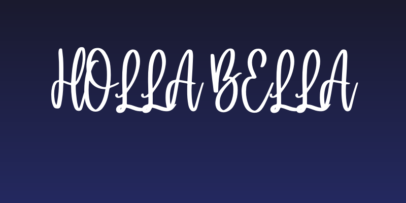 Holla bella Social Header