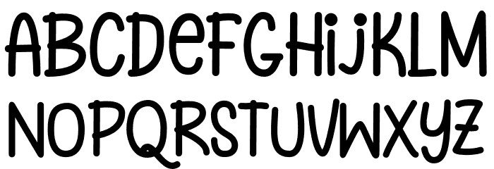 HollaMondaypersonalUse-Person Font LOWERCASE