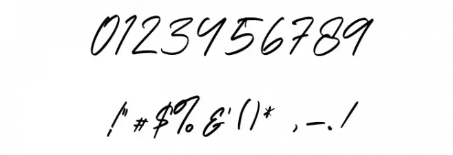 Holland Gateway Font OTHER CHARS