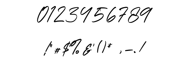 Holland Gateway Font OTHER CHARS