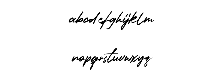 Holland Gateway Font LOWERCASE