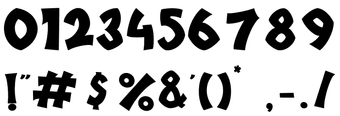 Holland-Regular Font OTHER CHARS