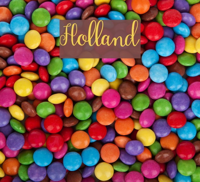 Holland Font examples
