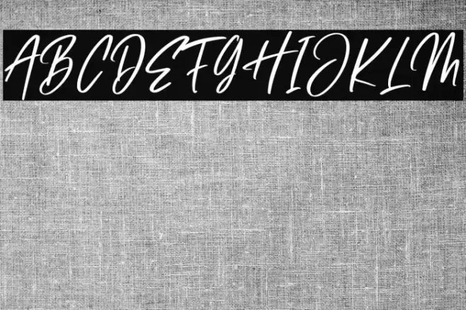 Hollanda Font examples