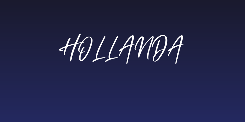 Hollanda Social Header