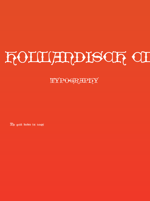 Hollandisch Closed Regular Poster