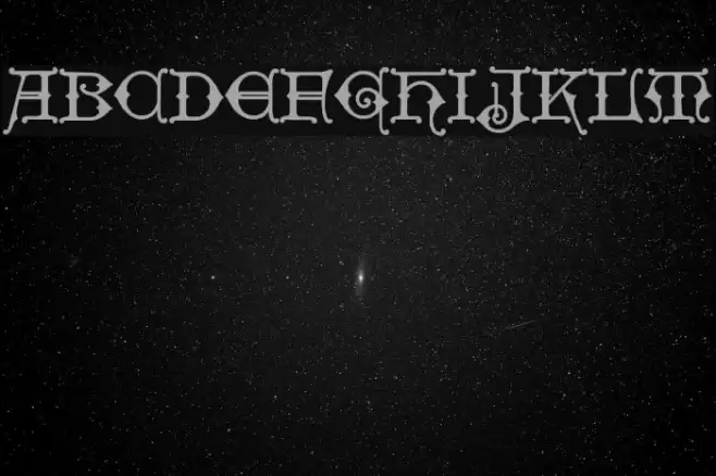 HollandischClosed-Regular Font examples