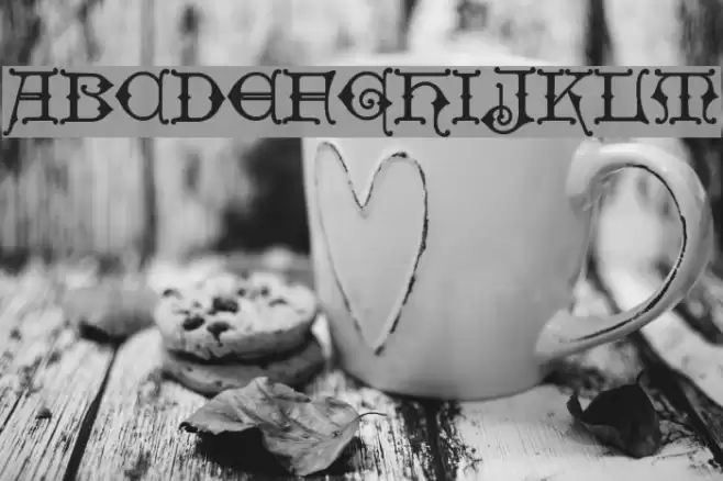 HollandischClosed-Regular Font examples