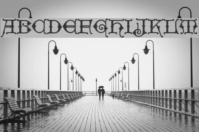 HollandischClosed-Regular Font examples