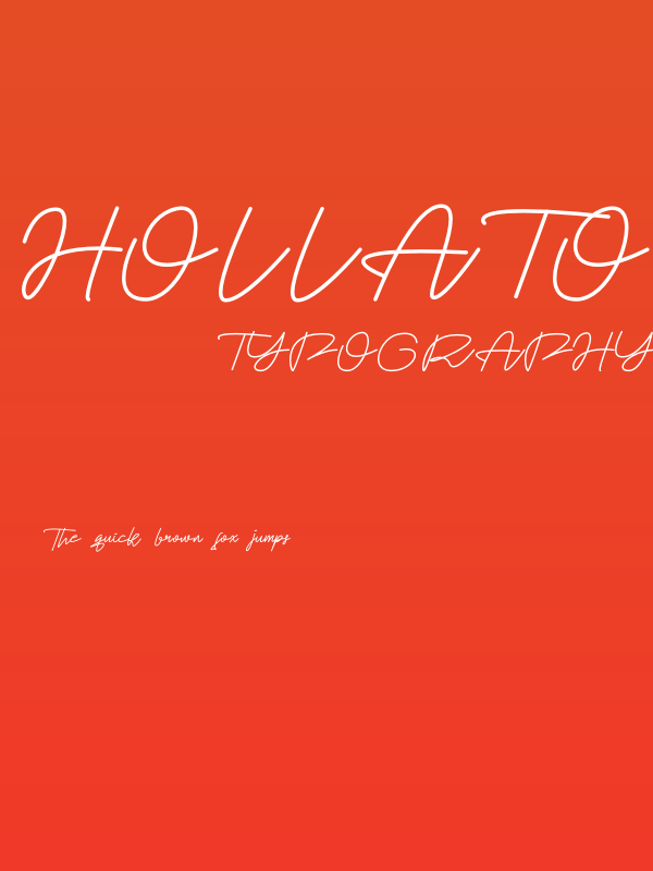 Hollato Poster