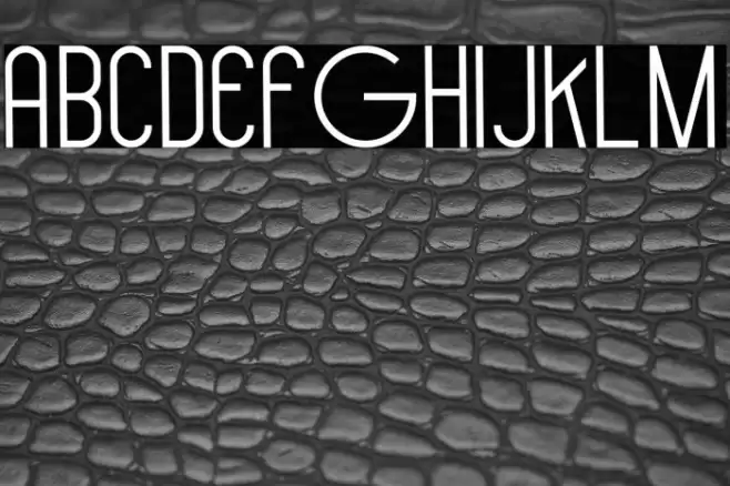 Hollen amare sans Font examples