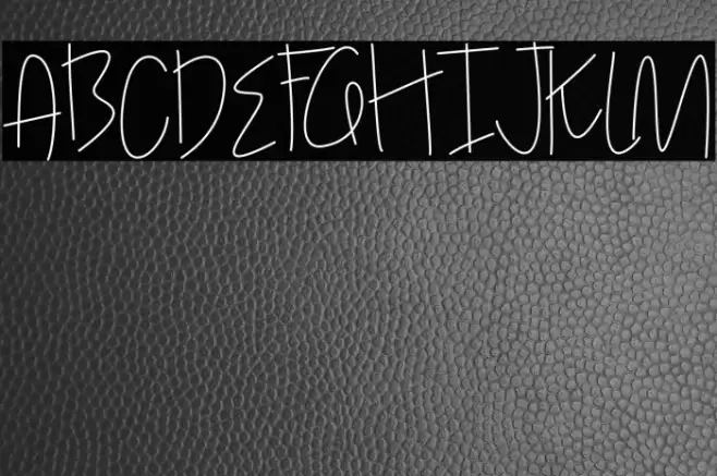 Hollen amare script script Font examples