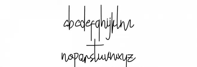 Hollen amare script script 字体 小写
