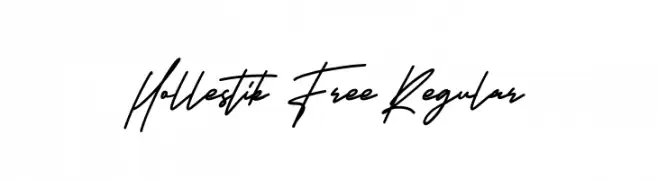 Hollestik Free Regular  Fuentes Gratis Descargar