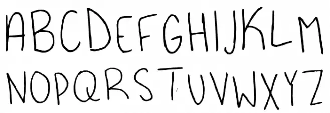 Holley Jean Regular Font UPPERCASE