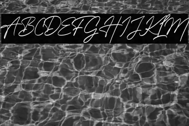 Hollgates Font examples