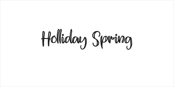Holliday Spring Logo