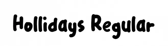 Hollidays Regular 