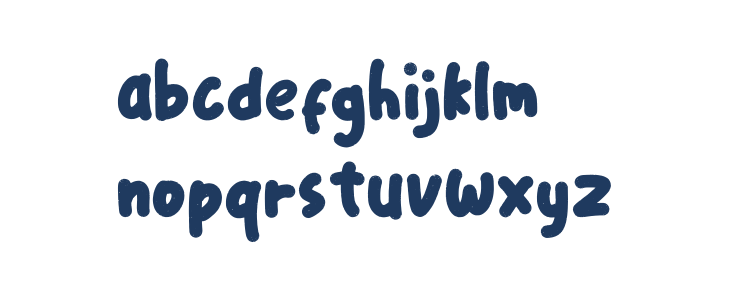 Hollidays Regular Lowercase