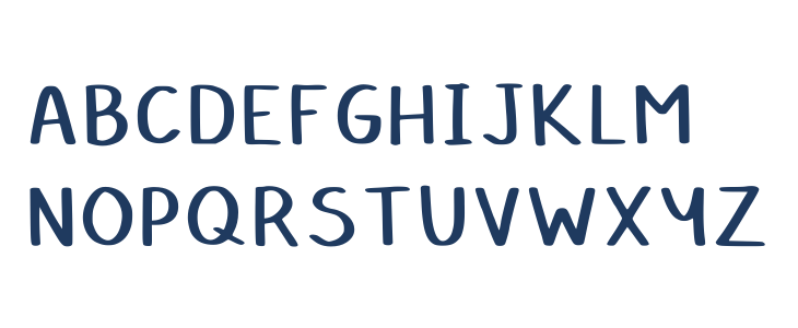 Hollies Big Ink Regular Uppercase