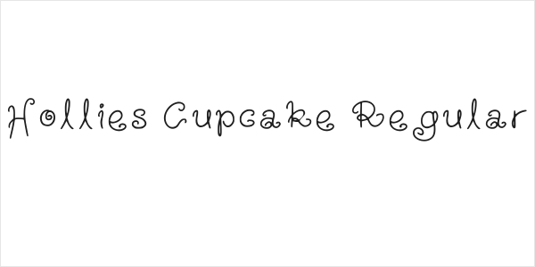 Hollies Cupcake Regular Logo