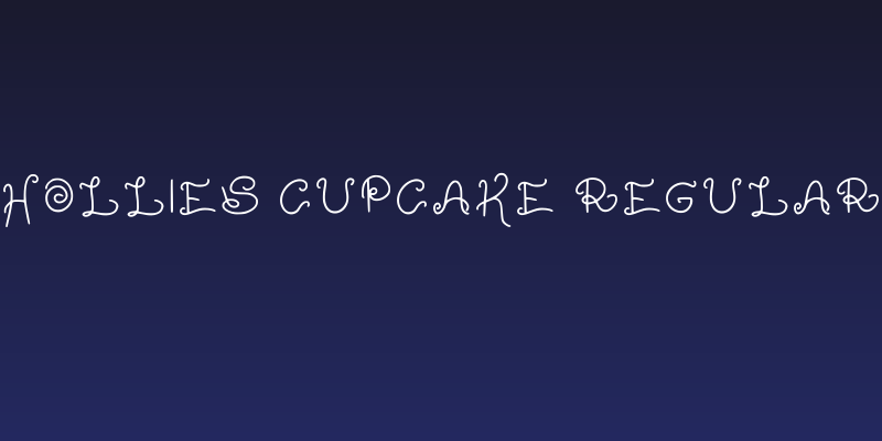Hollies Cupcake Regular Social Header