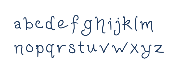 Hollies Curly Regular Lowercase