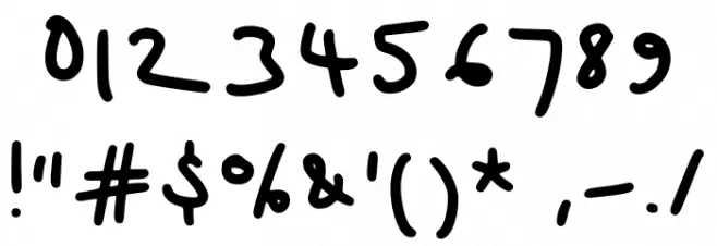 Hollies Fat Scribble Regular Caratteri ALTRI CARATTERI