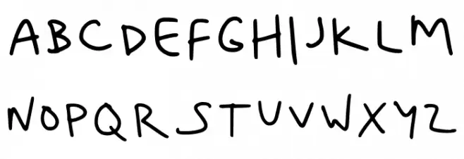 Hollies Half Asleep Regular 字体 大写