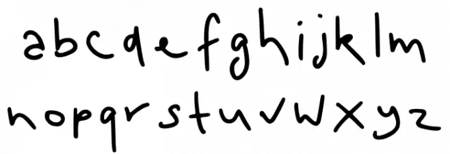 Hollies Half Asleep Regular 字体 小写