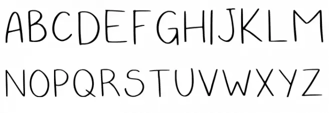 Hollies Handwriting Regular Fuentes MAYÚSCULAS