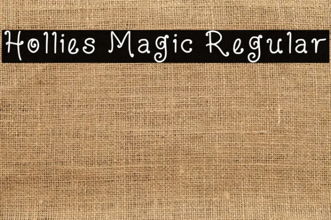 Hollies Magic Regular Example 2