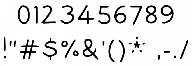 Hollies Monoline Regular Font Alte caractere