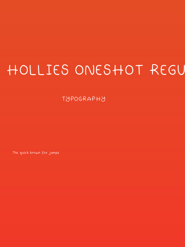 Hollies Oneshot Regular Poster