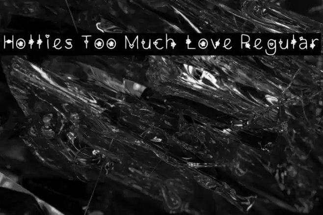 Hollies Too Much Love Regular Font examples