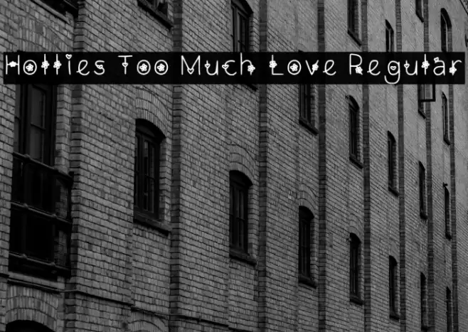 Hollies Too Much Love Regular Font examples