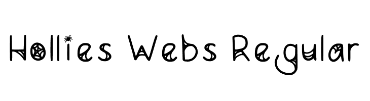Hollies Webs Regular  नि: शुल्क फ़ॉन्ट्स डाउनलोड