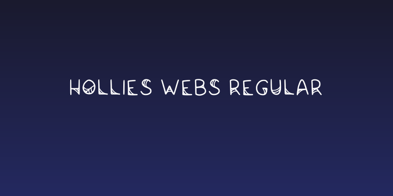 Hollies Webs Regular Social Header