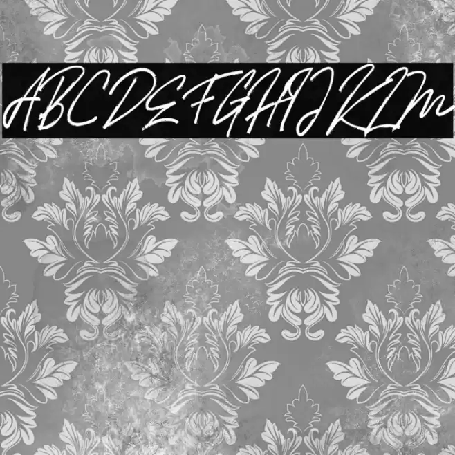 HollimsFREE Font examples