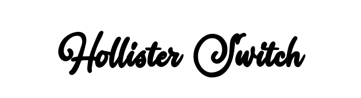 Hollister Switch  नि: शुल्क फ़ॉन्ट्स डाउनलोड