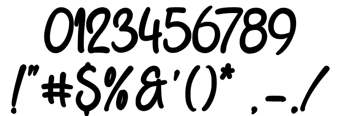Hollister Switch Font OTHER CHARS
