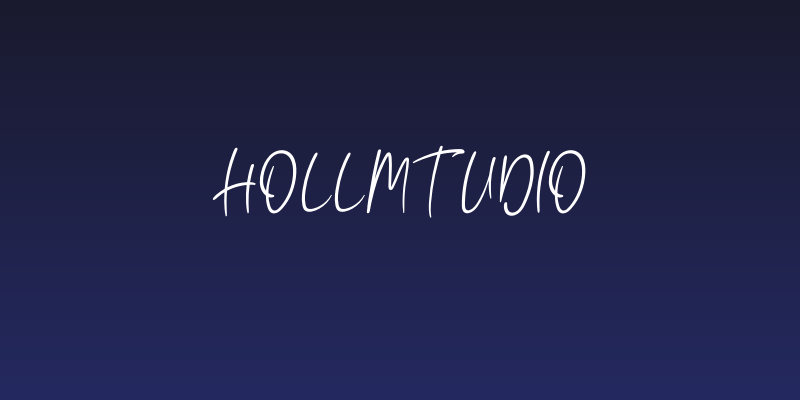 Hollmtudio Social Header