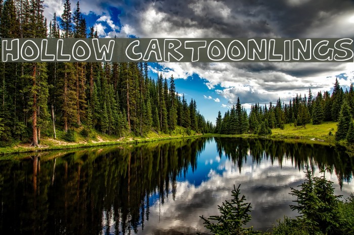 Hollow Cartoonlings Example 1