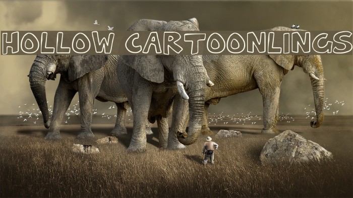 Hollow Cartoonlings Example 2